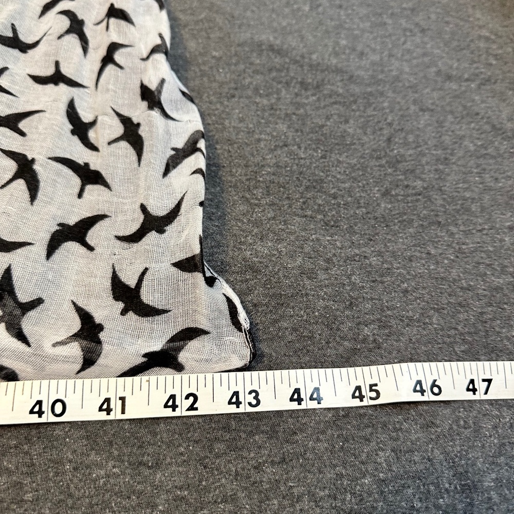 Bird Design Infinity Scarf - Picture 8 of 14